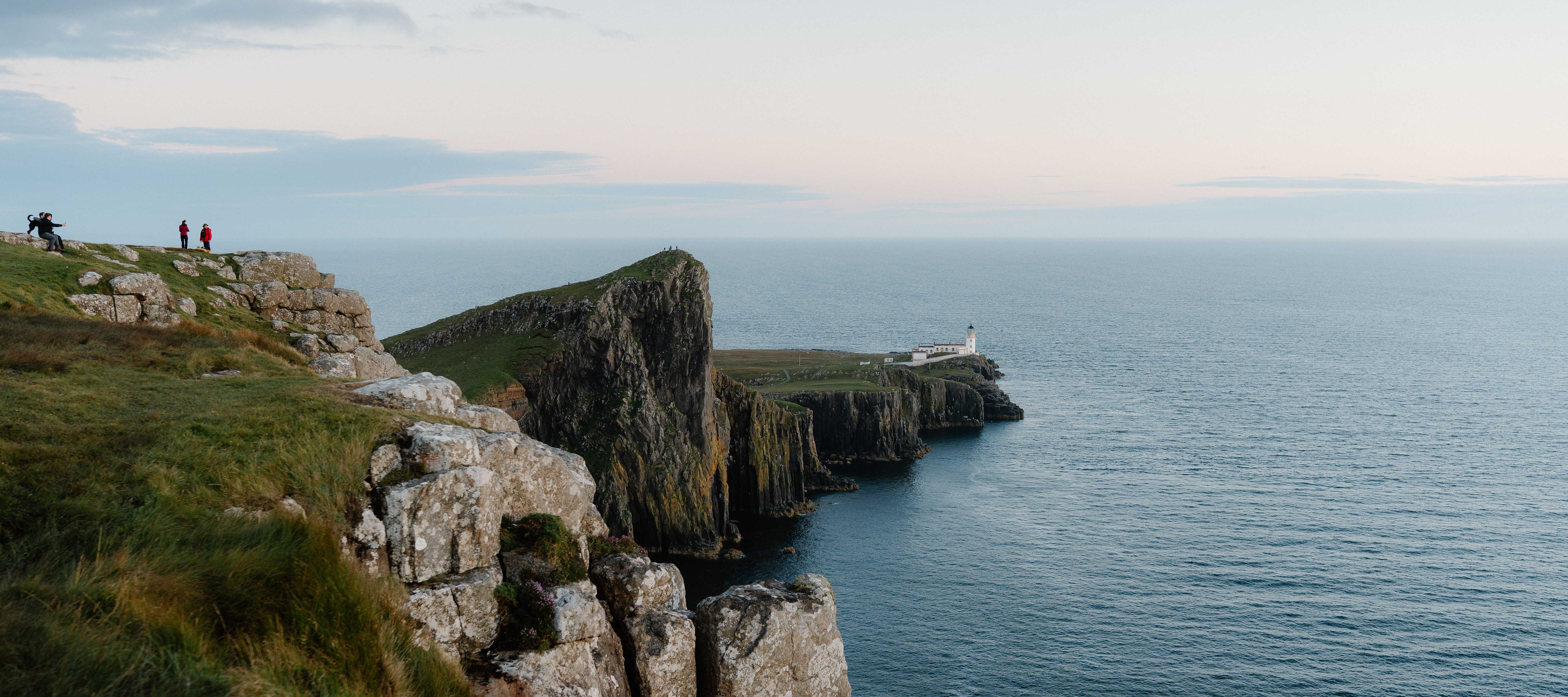 Cliffs overlooking the ocean